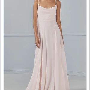 Amsale Harriet Dress in Blush